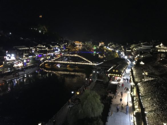 Fenghuang night view