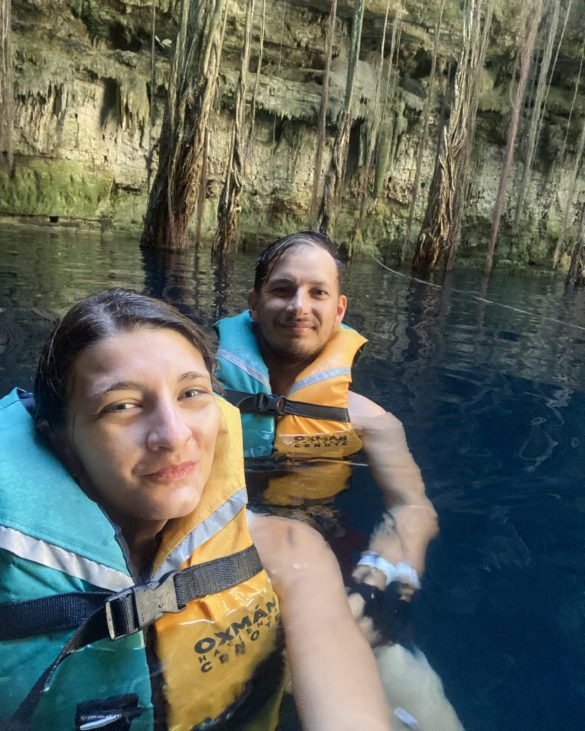 Cenote Oxman visit
